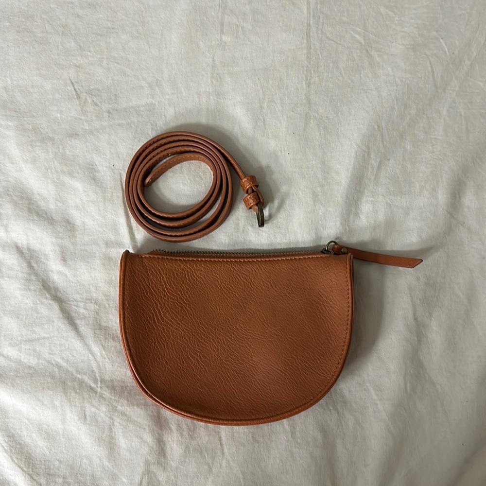 Universal Thread Leather Half Moon Belt Bag